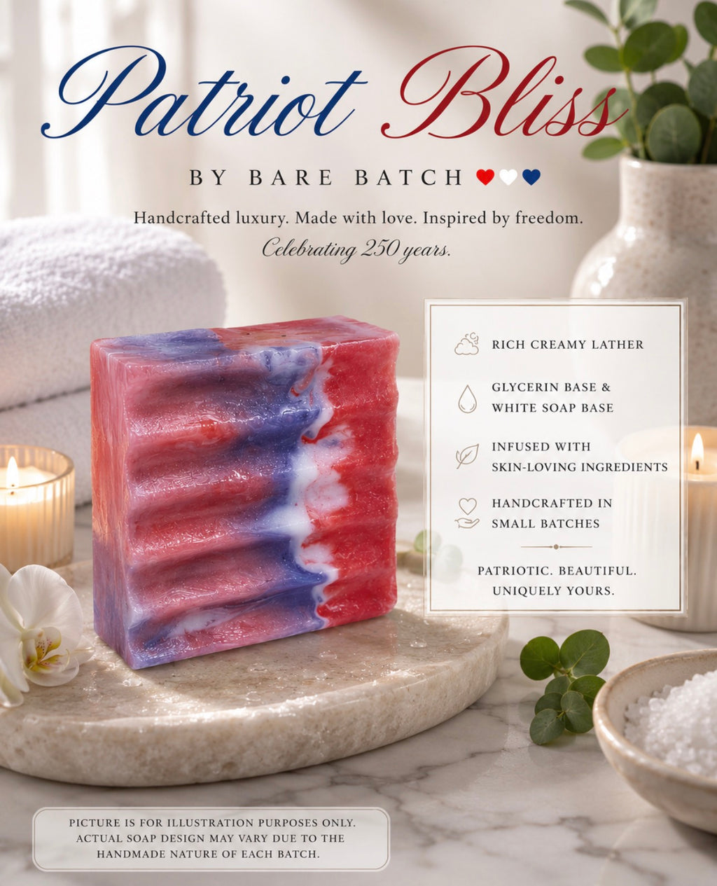 Patriot Bliss Soap